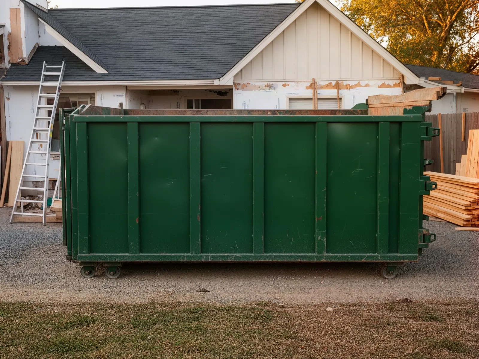 Roll-off dumpster from Swift Dumpster Rentals in Cloverdale, CA